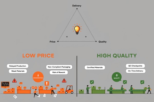 christmas light price quality delivery risk