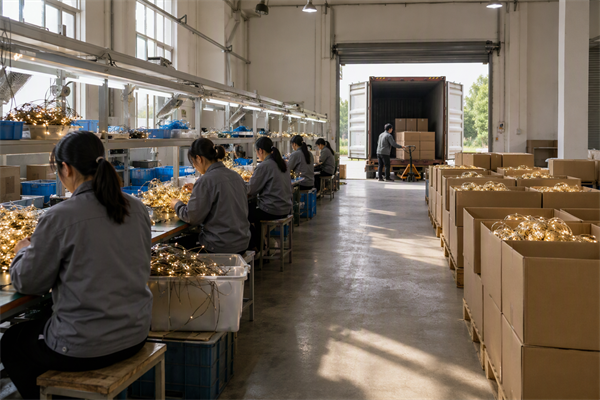 Christmas lights wholesale order timeline planning christmas lights production lead time calendar planning