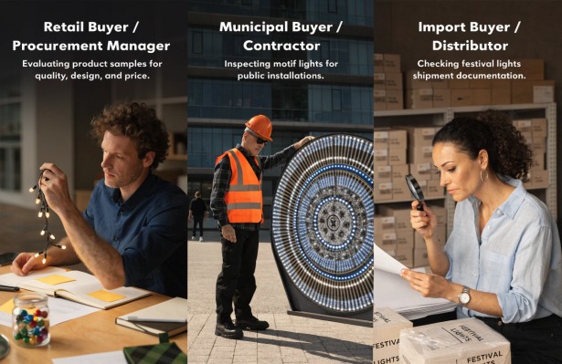 Buyer Role and Sourcing Risk Profile for Urban Lighting Projects buyer role and sourcing risk for motif lights and festival lights