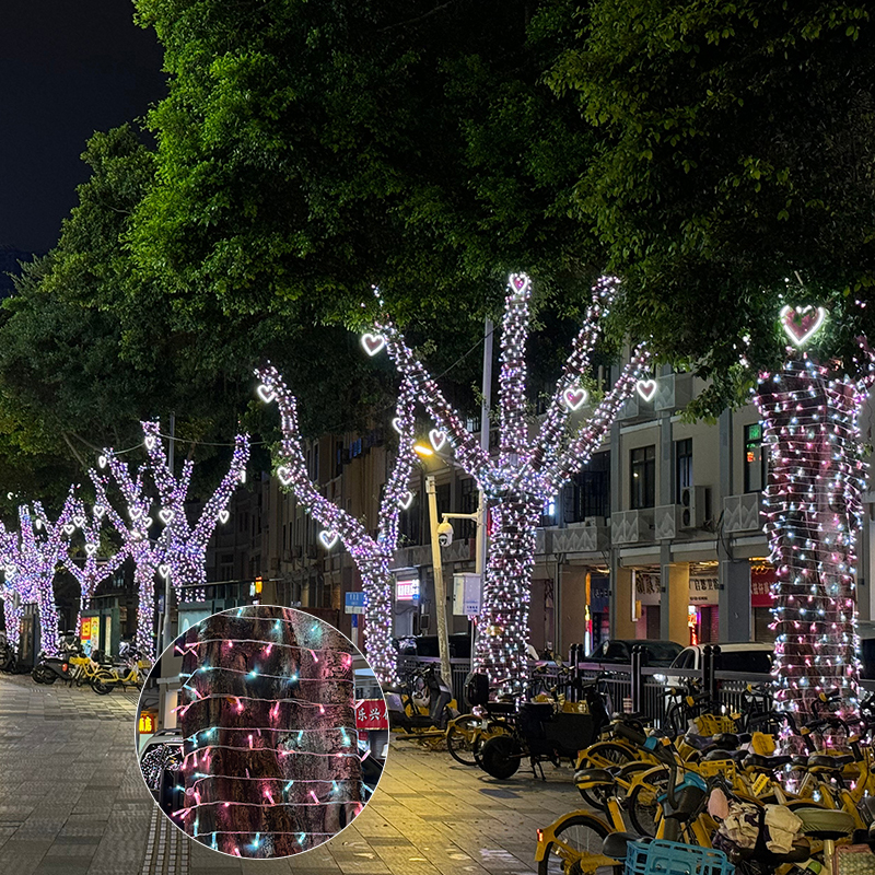 Guangzhou Street Lighting Project: LED String Lights for Urban Festive Decor | Night Watcher Lighting