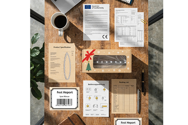 export documents for festive lighting shipment export documents for festive lighting shipment
