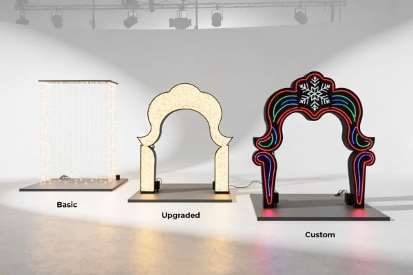 B2B marketing strategy using tiered festive lighting packages for malls
