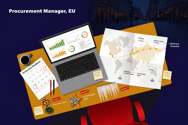 european christmas light procurement planning