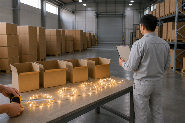 Pre-Shipment Inspection for Bulk Christmas Light and Festival Light Orders pre-shipment inspection process for bulk christmas lights and string lights