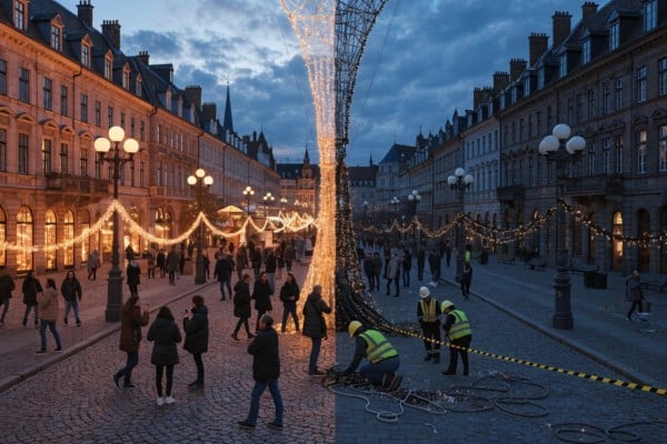 Are You Picking the Right Cables for Cold Northern Europe: Rubber or PVC for Festive Lights?