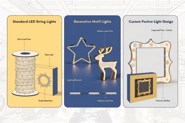 string light motif light custom festive lighting
