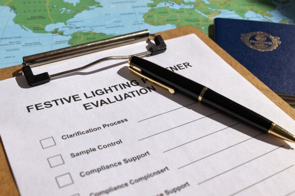 evaluating a festive lighting partner for string light and Christmas light sourcing