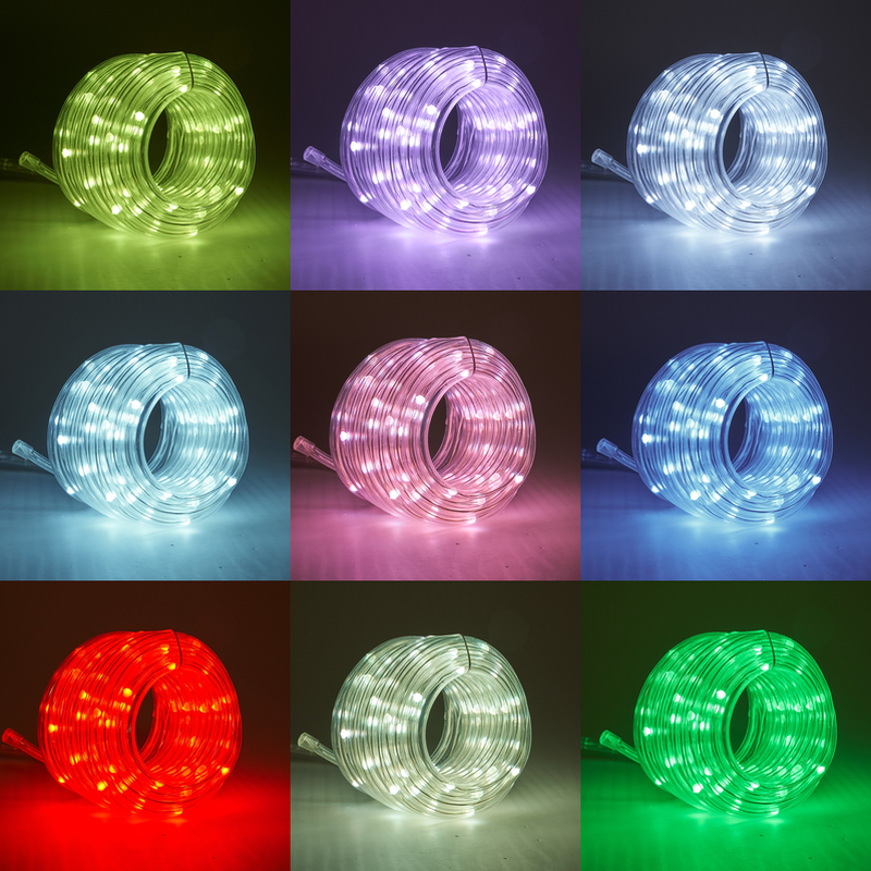 USB LED Neon Tube Light — 10+ Colors, Flexible Bendable Rope Light for Room Decor, Bedroom Wall Ambient Lighting