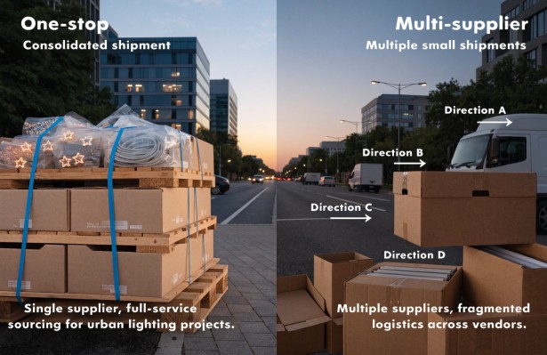 One-Stop vs Multi-Supplier Sourcing for Urban Lighting Projects one-stop vs multi-supplier sourcing for urban lighting projects