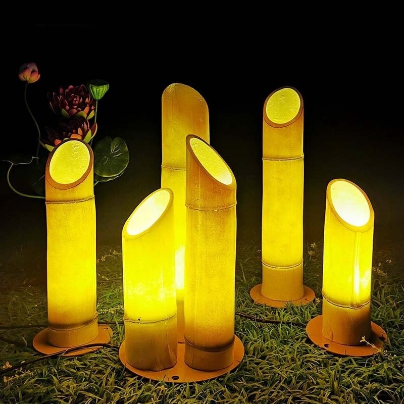 Outdoor Bamboo Tube Light