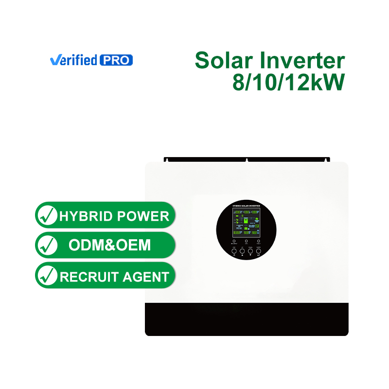 MINVON SOL IA-D2 Series 8/10/12kW Hybrid Solar Inverter with Dual MPPT