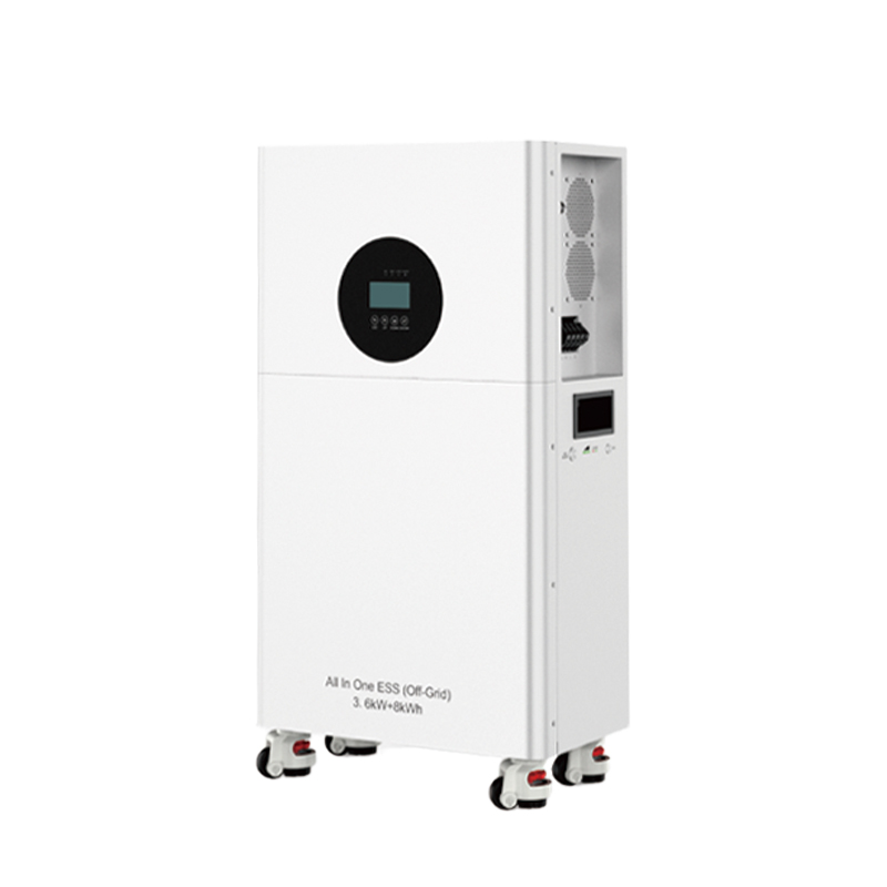 MINVON ESS 3.6KW+8KWH All-in-One Solar Inverter & LiFePO4 Battery Storage System for home and commmercial usage