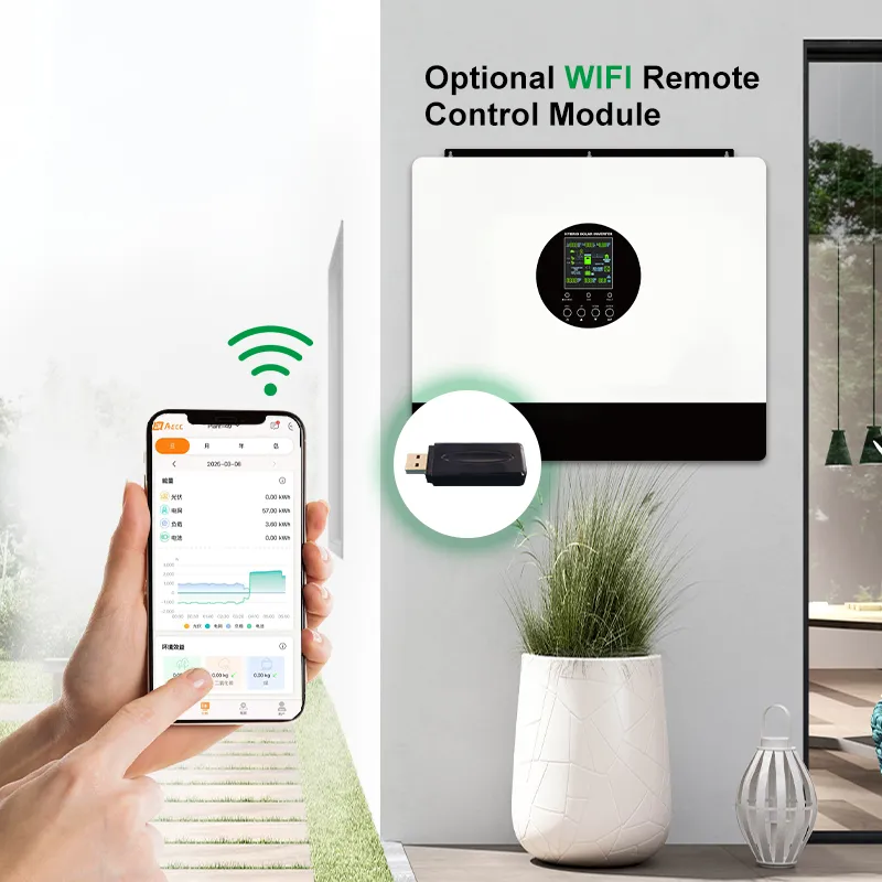 MINVON SOL IA-D2 Series Hybrid Solar Inverter | Reliable Home Solar & Backup Power Inverter 8-12KW for Household Energy Storage