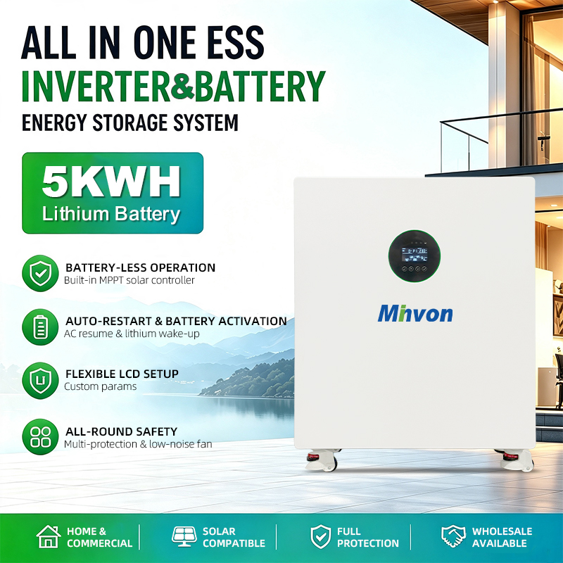 residential all in one energy storage system hybrid solar inverter with built in battery for home power backup-4