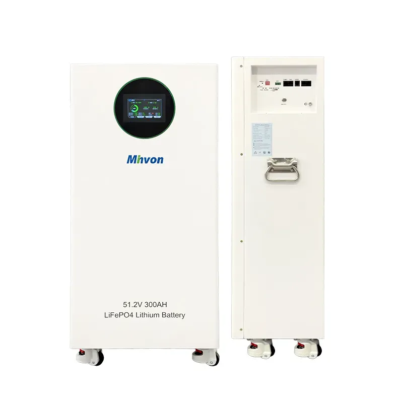 MINVON 51.2V 300Ah Floor Mount LiFePO4 Battery, 15.36kWh Energy Storage, Integrated Smart Full Protection BMS, 6000+ Deep Cycle Lifespan, Optional WiFi Remote Monitor, Compact Solar Backup Battery for Mobile Homes & Off-Grid Systems