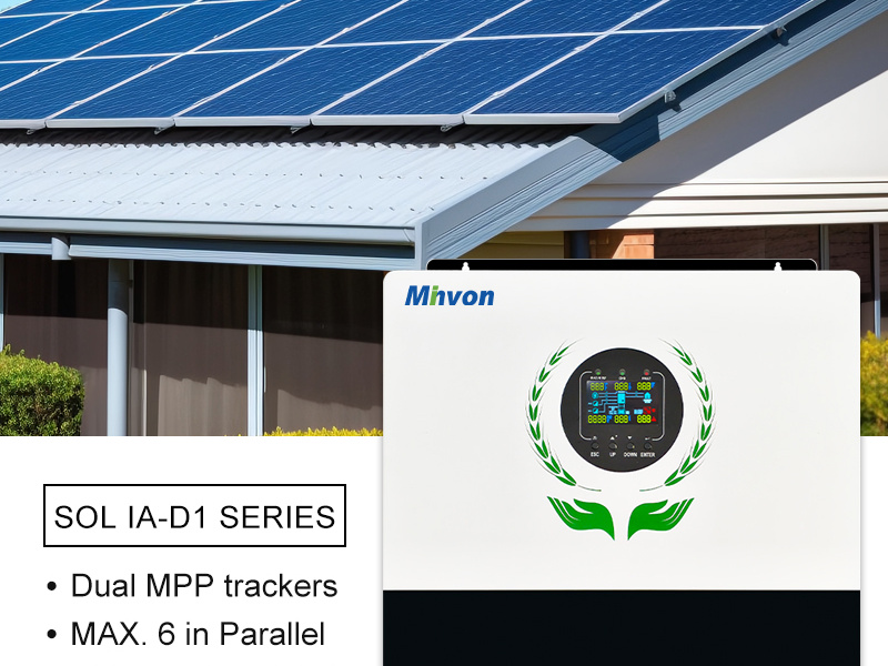 Efficient & User-Friendly: MINVON SOL IA-D1 Series Off-Grid Inverter Redefines Energy Experience