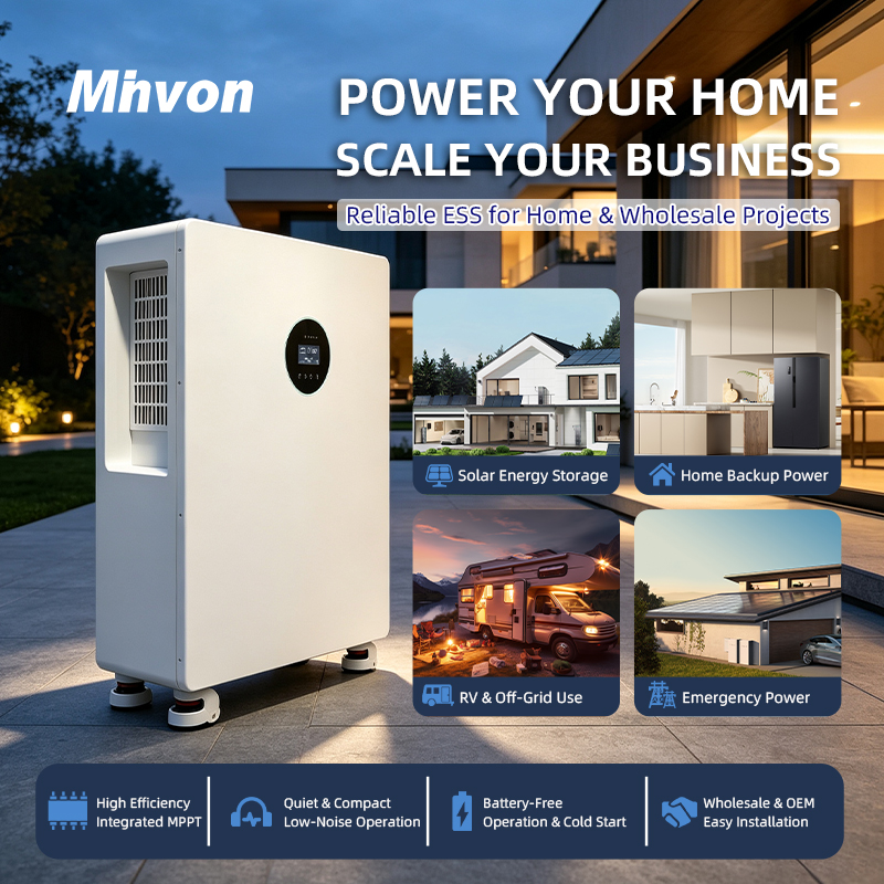 residential all in one energy storage system hybrid solar inverter with built in battery for home power backup-2
