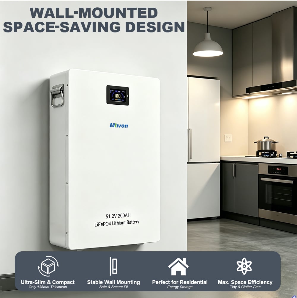 1024kwh 512v 200ah lifepo4 lithium battery wall mount solar energy storage battery with smart bms for hybrid off grid solar inverter home power system-8
