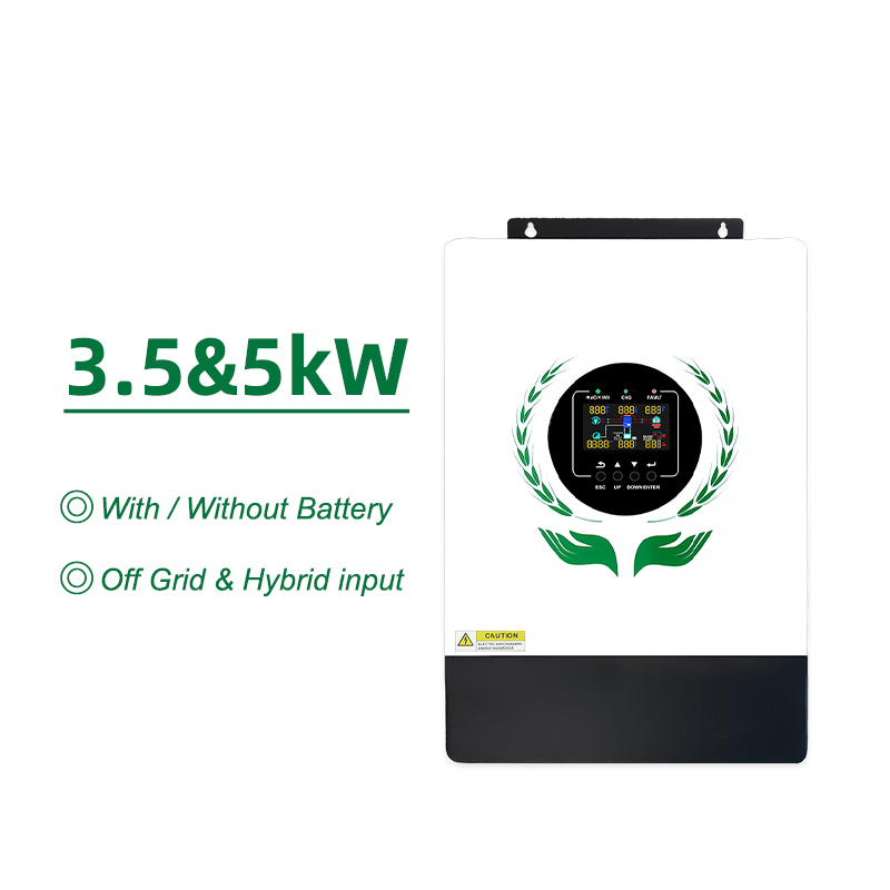  3.5KW 5KW Off Grid Pure Sine Wave Solar Inverter Built-in MPPT 500VDC Battery Energy Storage Inverter 9 Units Parallel 