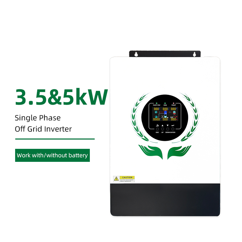 SOL IA-S4 Off Grid Hybrid Solar Inverter 3.5KW 5KW 48V Pure Sine Wave MPPT Solar Charger Support Parallel Without Battery