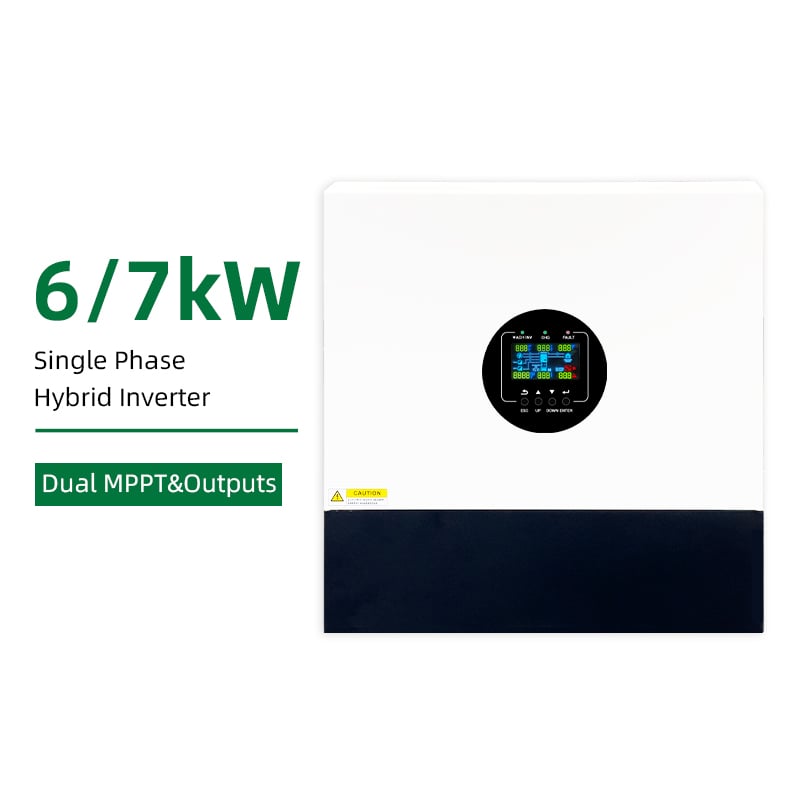 Reliable Hybrid Solar Inverter for Off-Grid & Grid-Tied Solar Systems