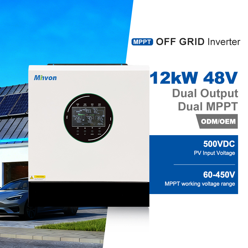 5KW 5000W Hybrid Off-Grid Solar Inverter SOL IA-S5 48V 230V AC Pure Sine Wave Single Phase Dual MPPT Home Energy Storage