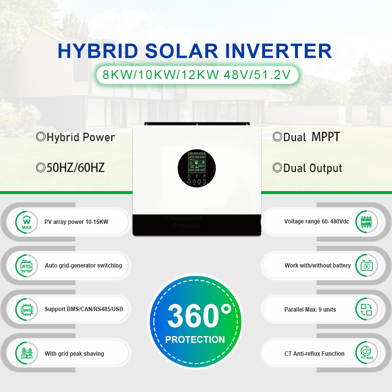 sol ia d2 series 48v hybrid solar inverter 8000w 10000w 12000w dual mppt grid tied off grid inverter 9 units parallel up to 108kw home energy storage inverter-0
