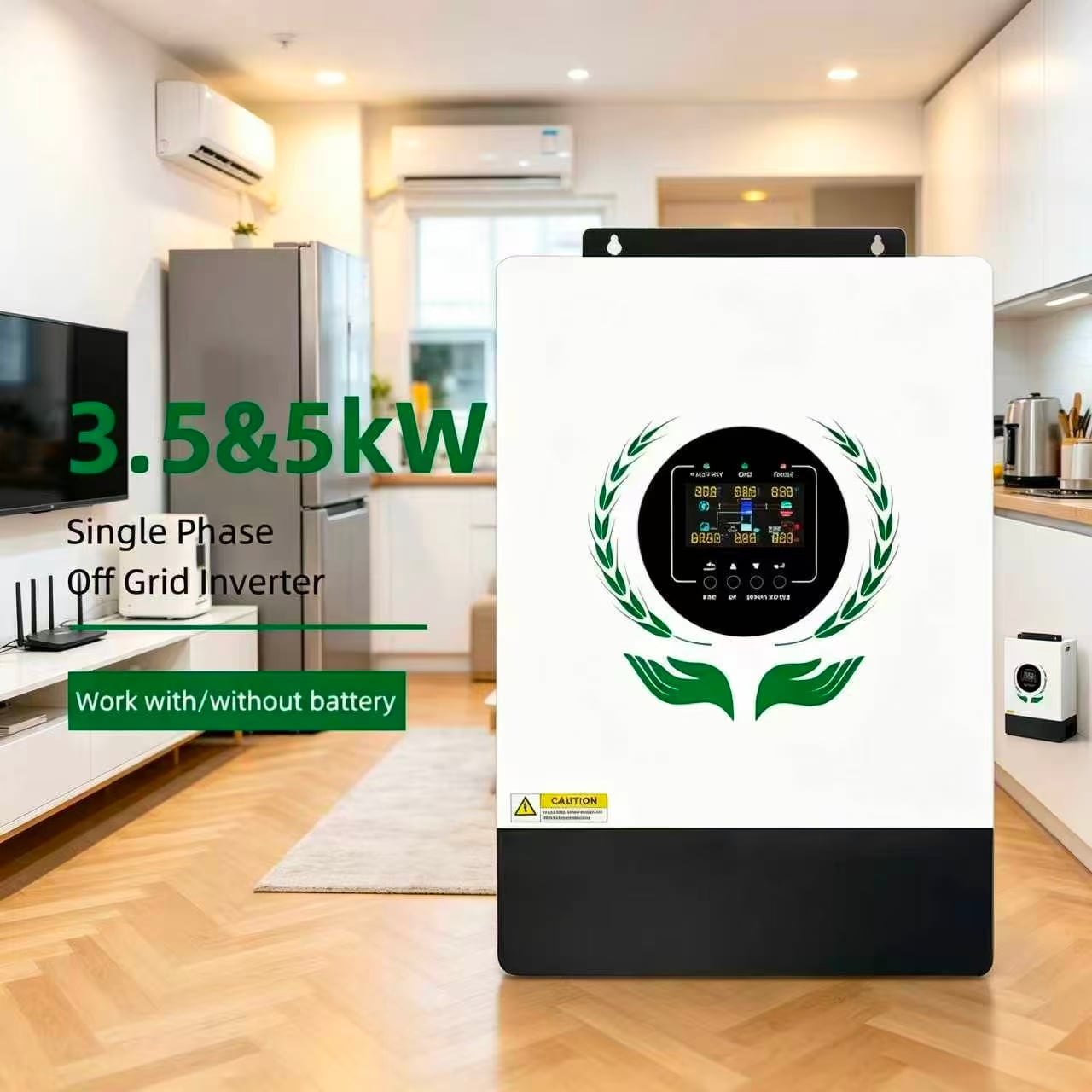 MINVON SOL IA-S4 Series 3.5KW / 5KW Off-Grid Solar Inverter | Single Phase Pure Sine Wave