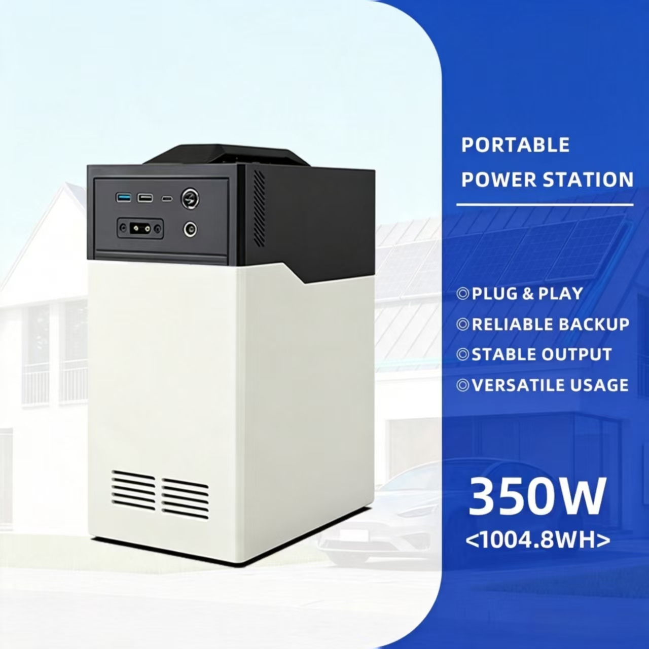 PPS300 Portable Power Station｜1004.8Wh LiFePO4 350W 220V AC