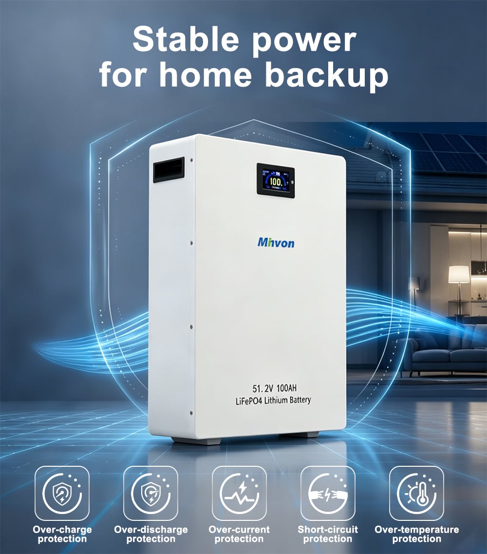 512v 100ah 512kwh lithium iron phosphate battery floor standing type for residential solar systems-8