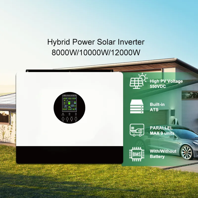 Dual MPPT Hybrid Solar Inverter 10kW SOL 48V for Maximum PV Harvest & Self-Consumption