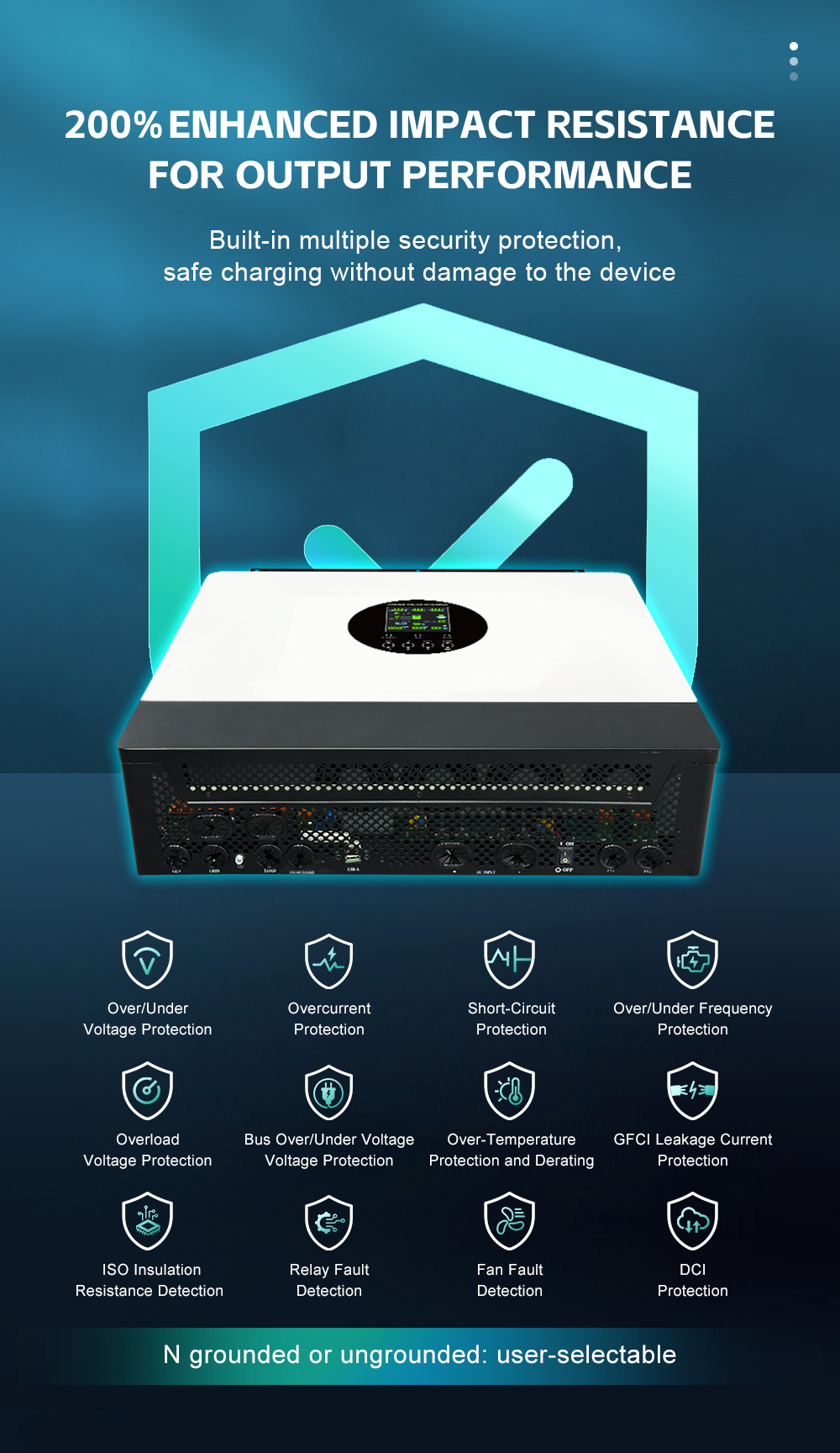 12000 d2 high efficiency 965 hybrid inverter with smart load management-5