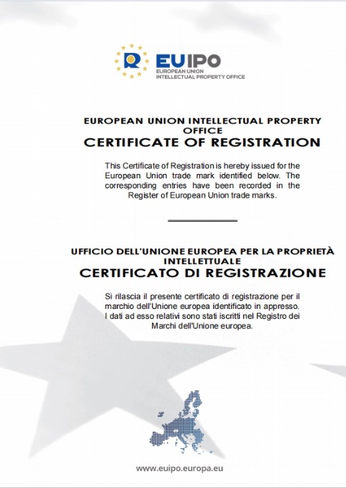 CERTIFICATE OF REGISTRATION
