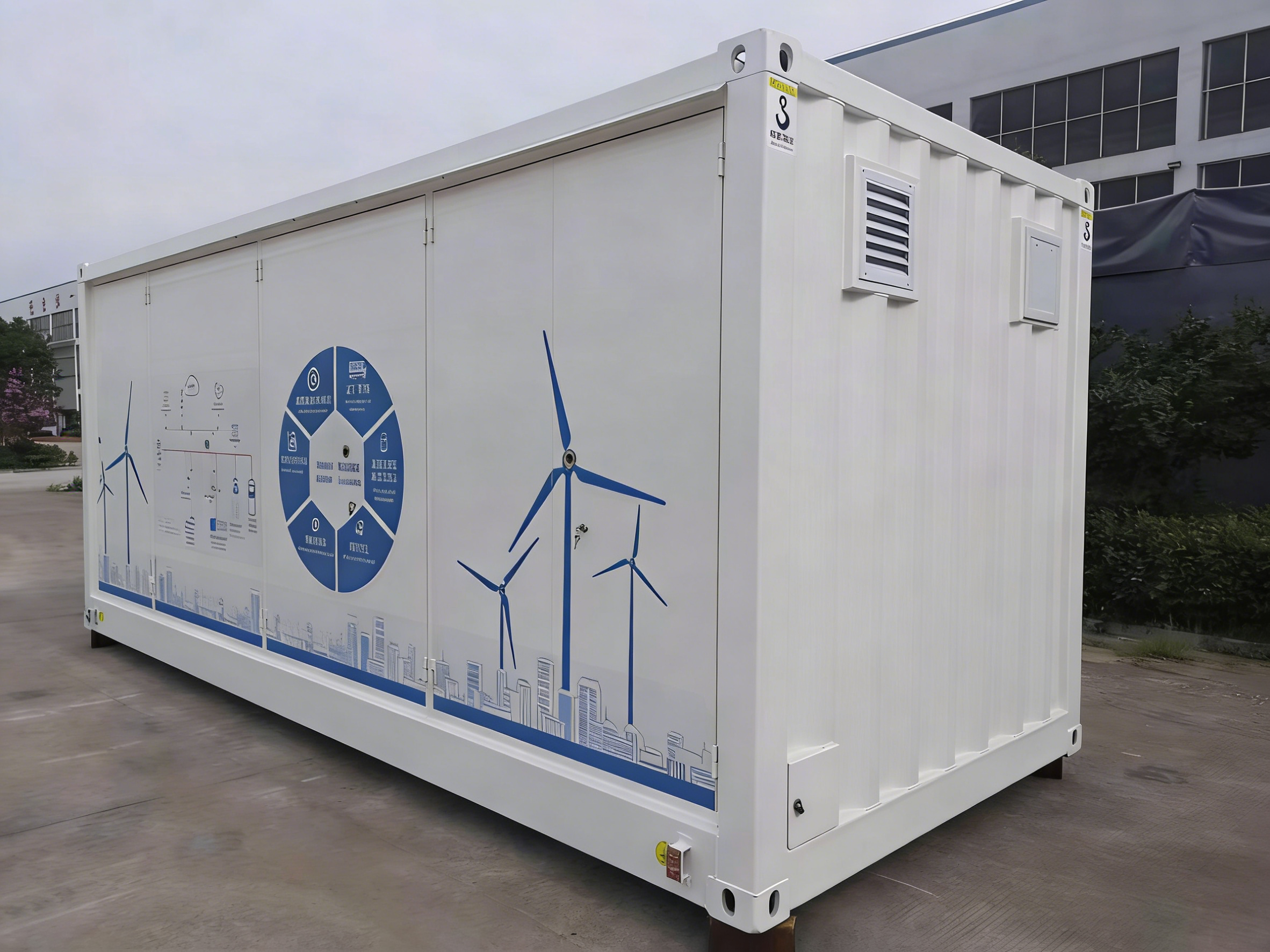 Outdoor Solar power1.5Mwh Lifepo4 Battery Energy Storage Container for commercial