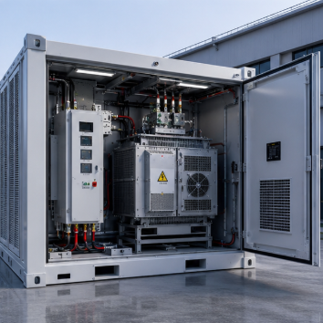 20フィート高品質電源発電機セットコンテナ