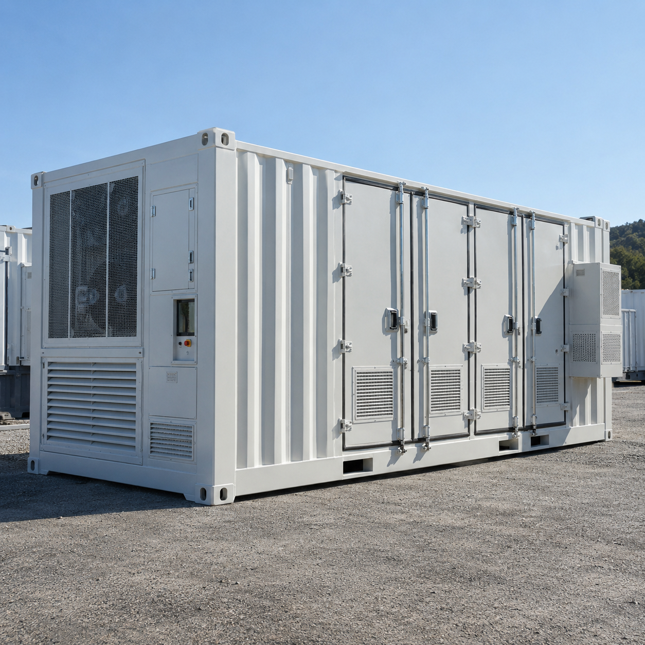 Air cooling Container 20ft High protection ESS Container Shell