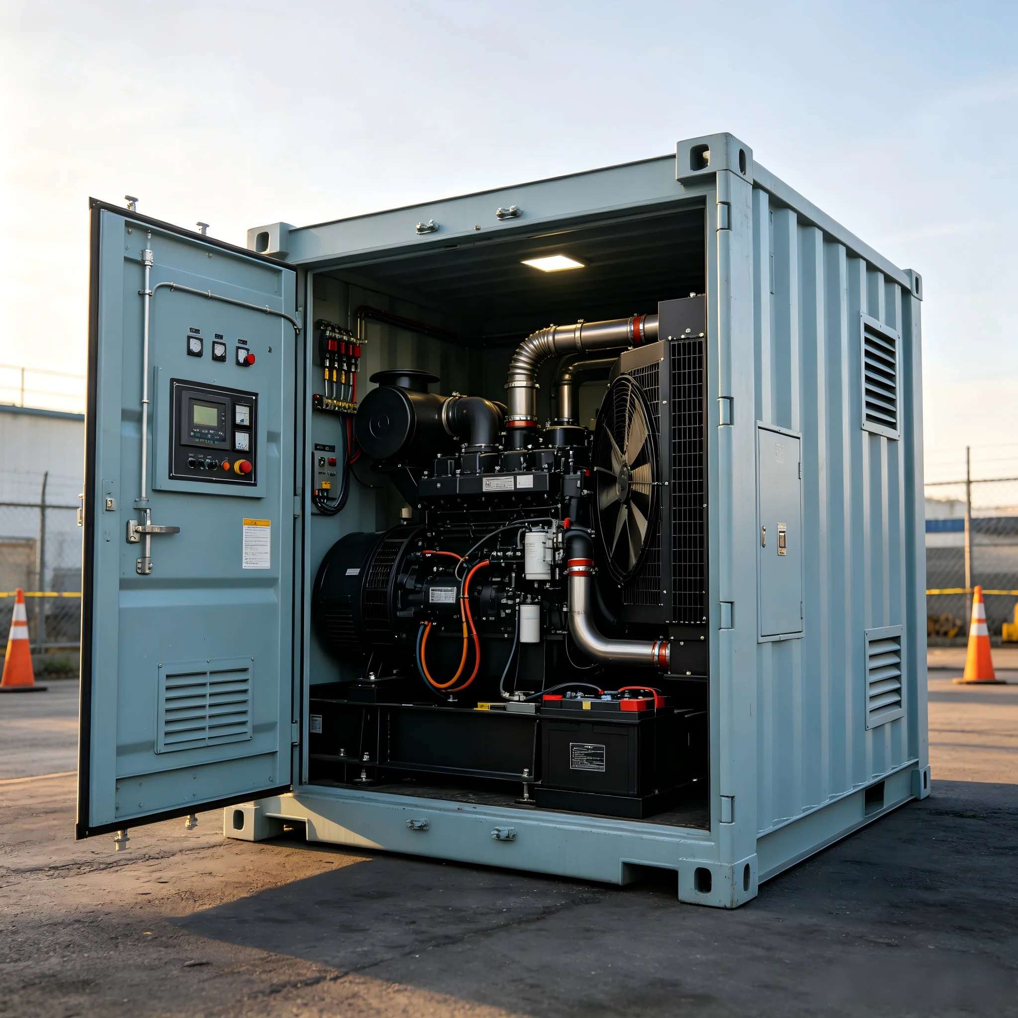  Containerized Diesel Generator set Dustproof Container