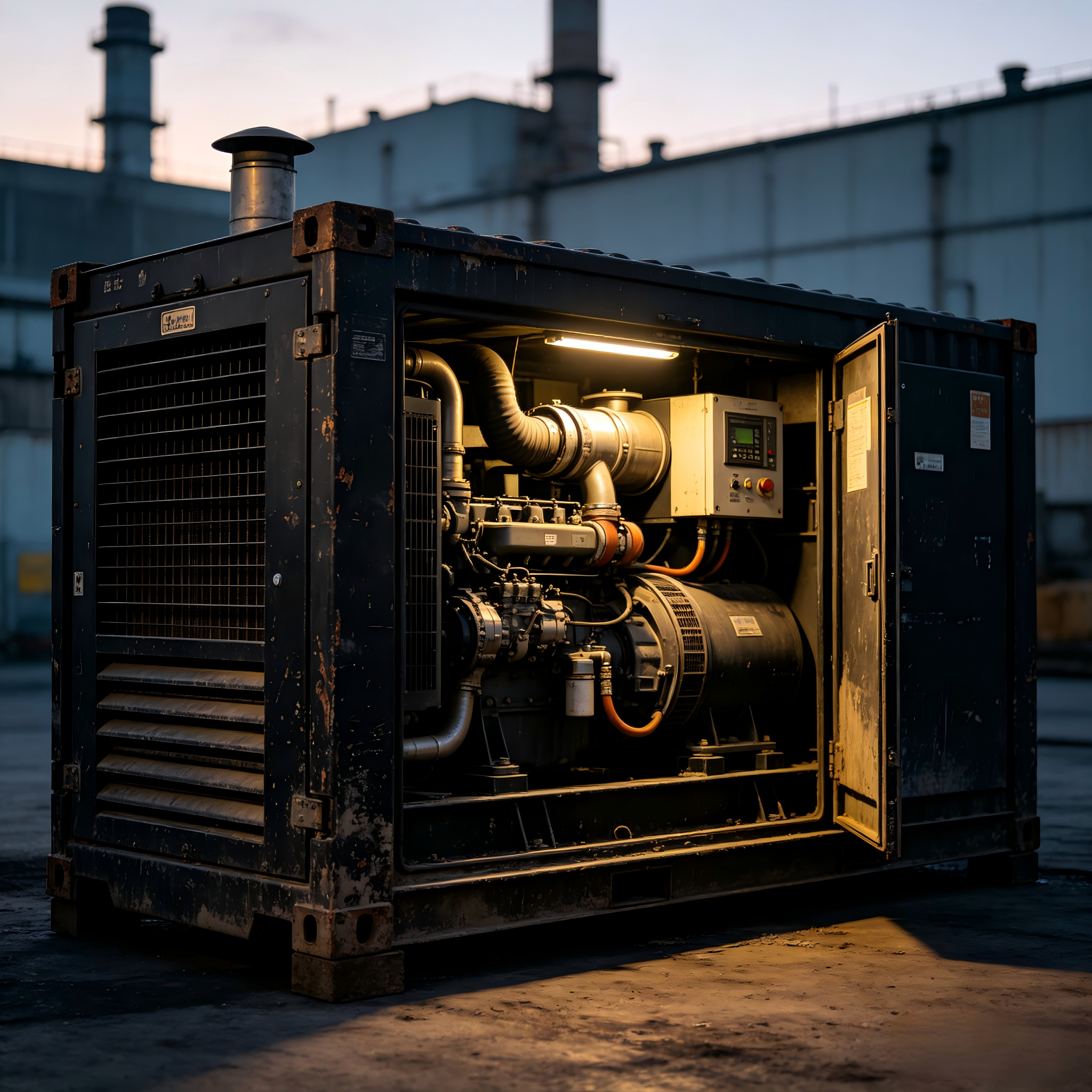 Dustproof 20ft Container Containerized Diesel Generator set
