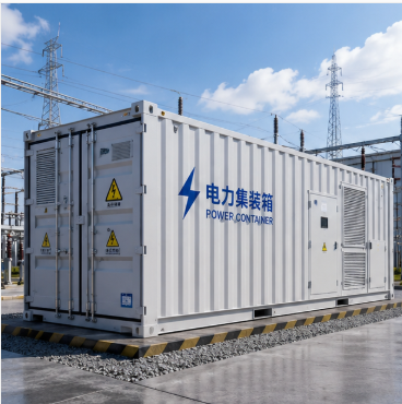1000kW防水電源発電機セットコンテナ