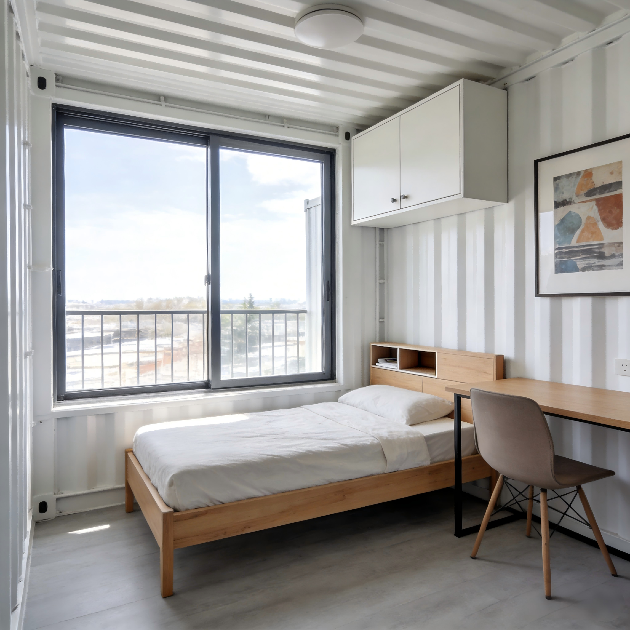 Prefabricated house for living  Studio Apartment