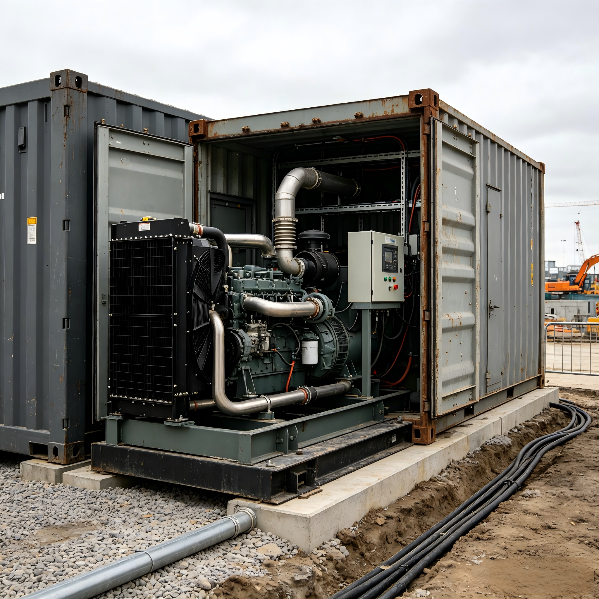Container Dustproof 20ft Containerized Diesel Generator set