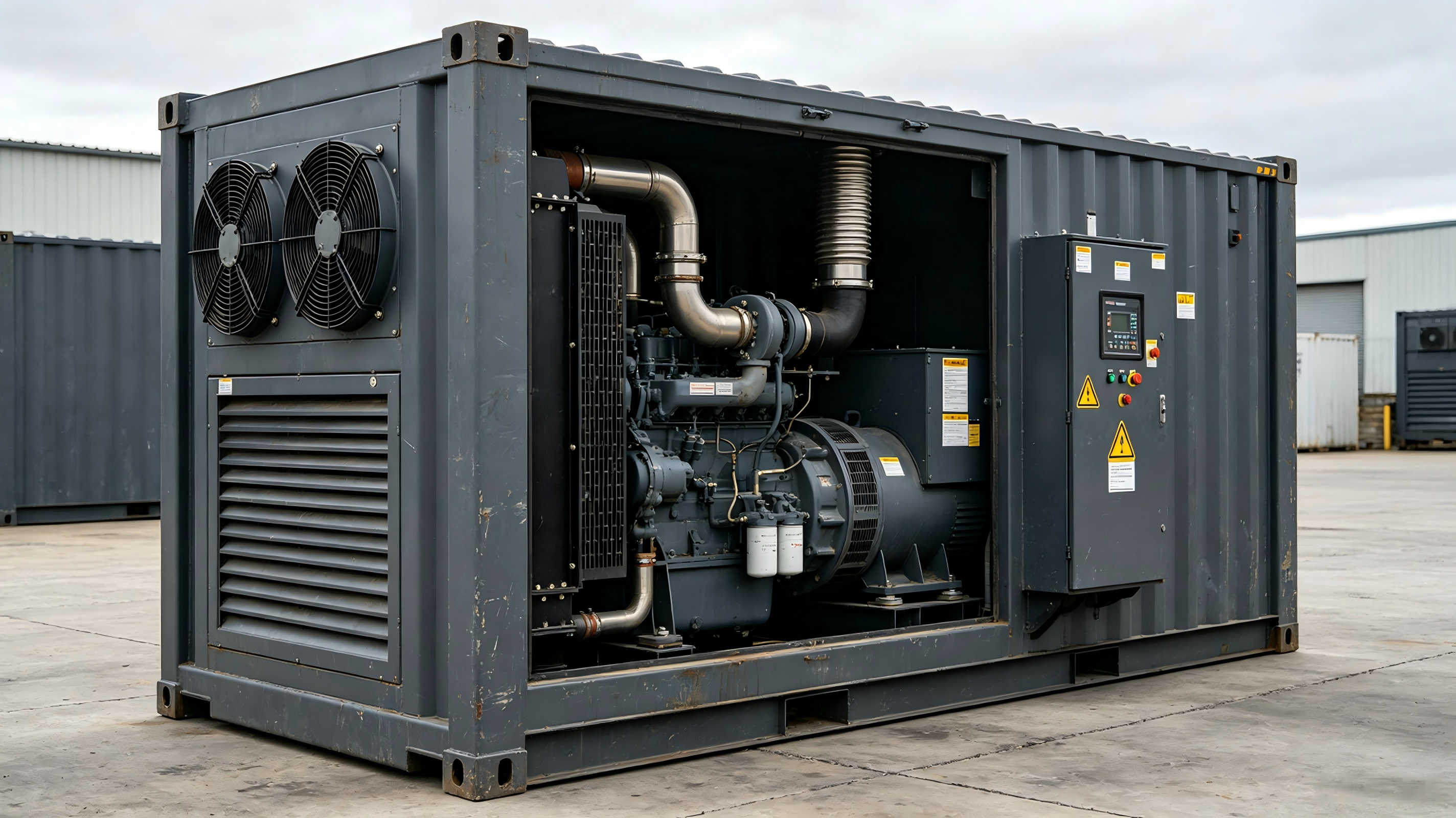 Dustproof container Soundproof container  Containerized Diesel Generator set