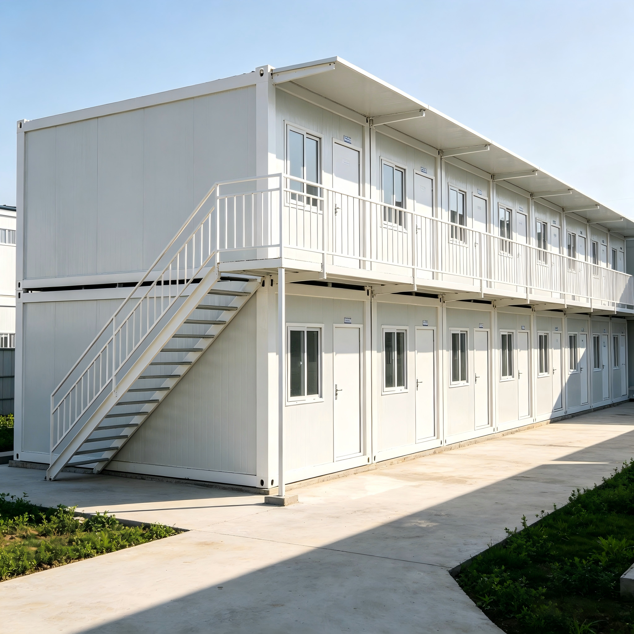 Prefabricated container house for Staff dormitory
