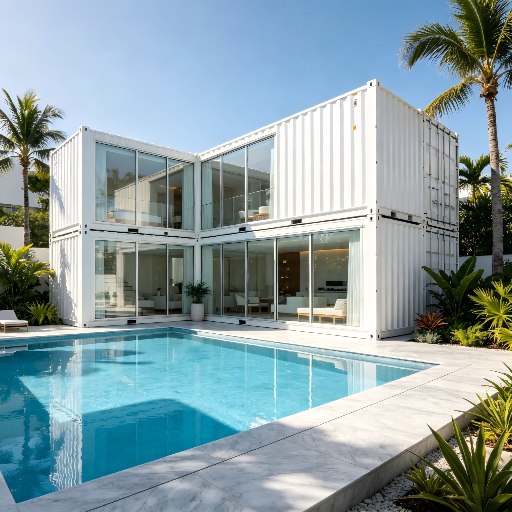 Luxury Prefabricated container house