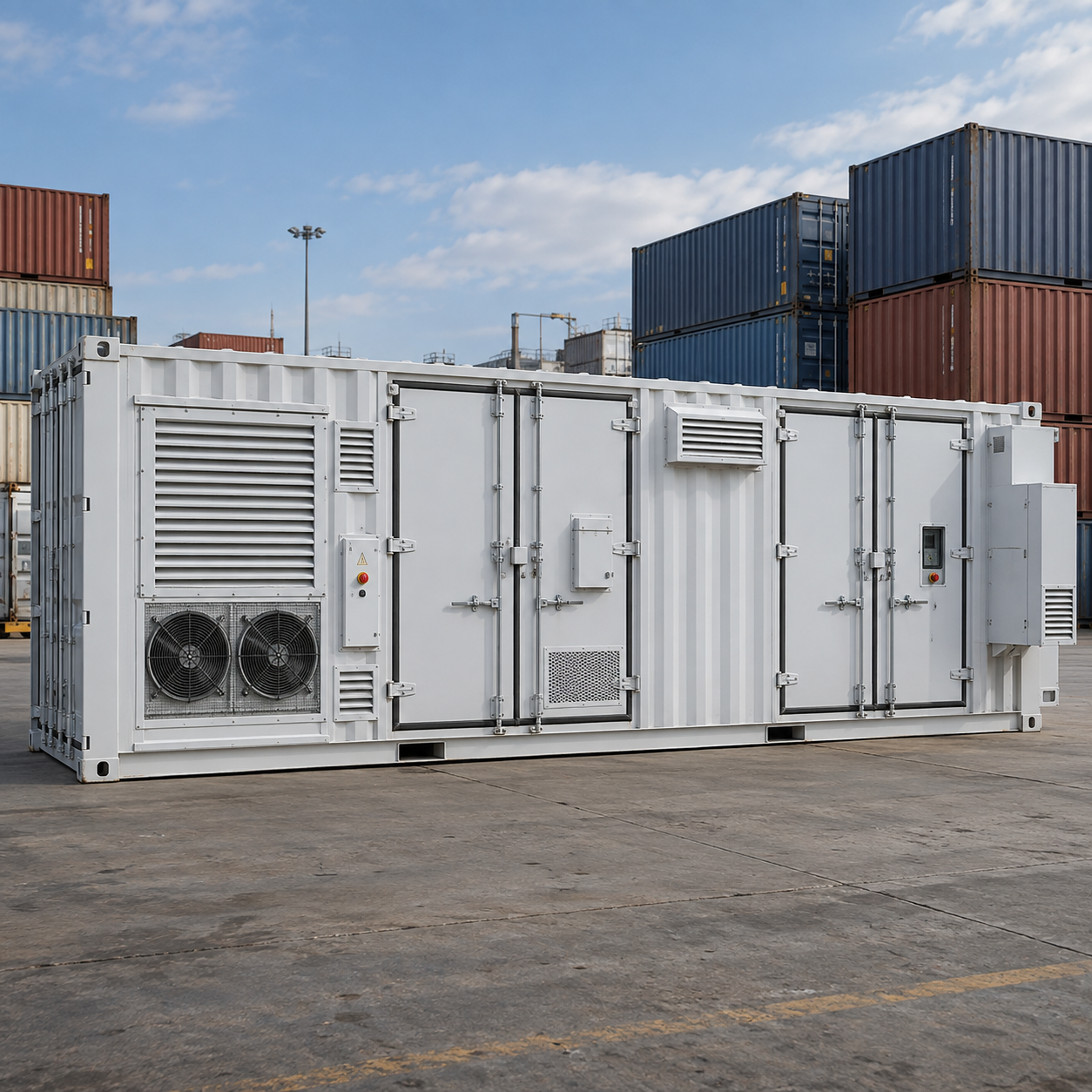 High protection Energy Storage System housing 20ft IP56