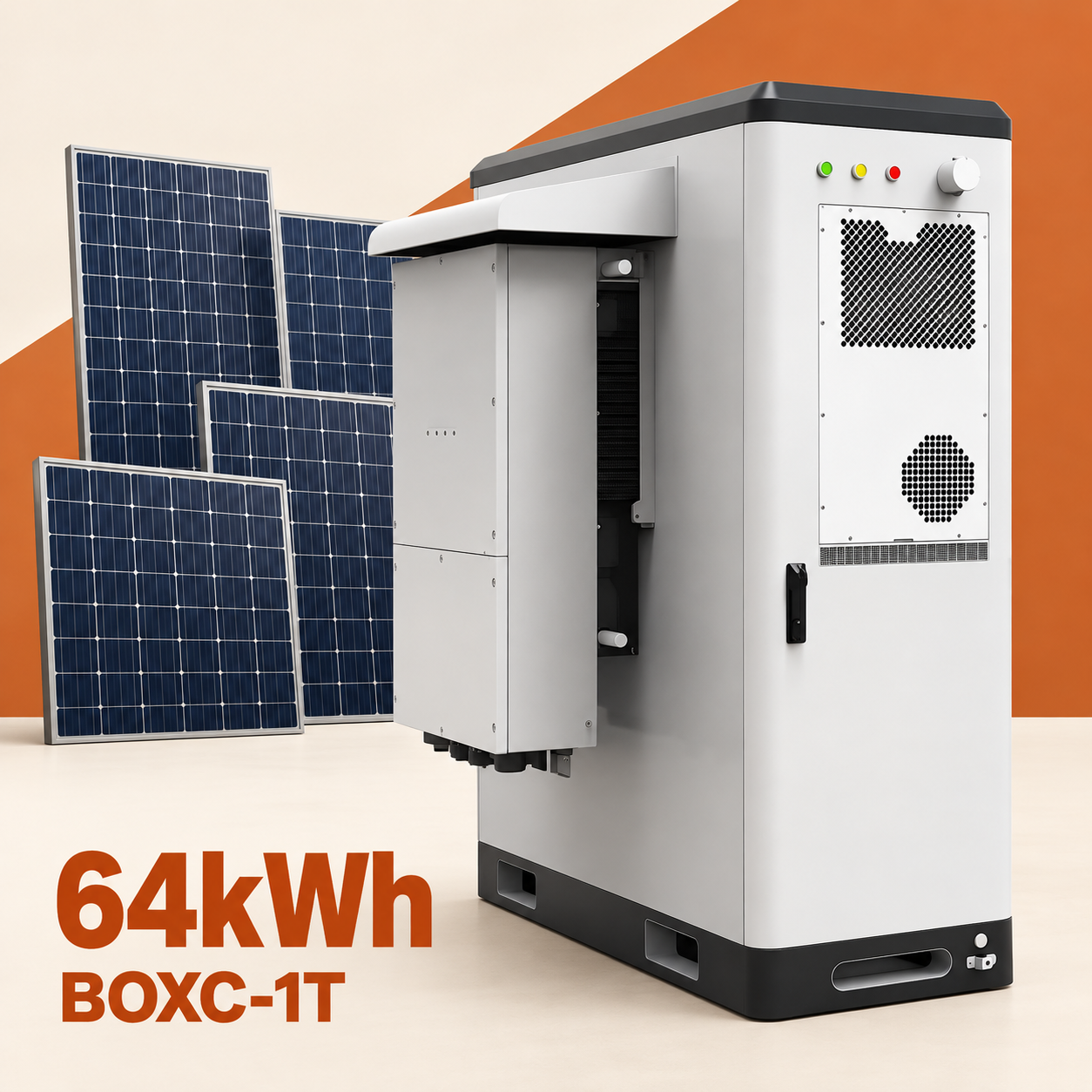 Commercial Battery Storage System with Outdoor Energy Storage Cabinet and 646kWh Capacity
