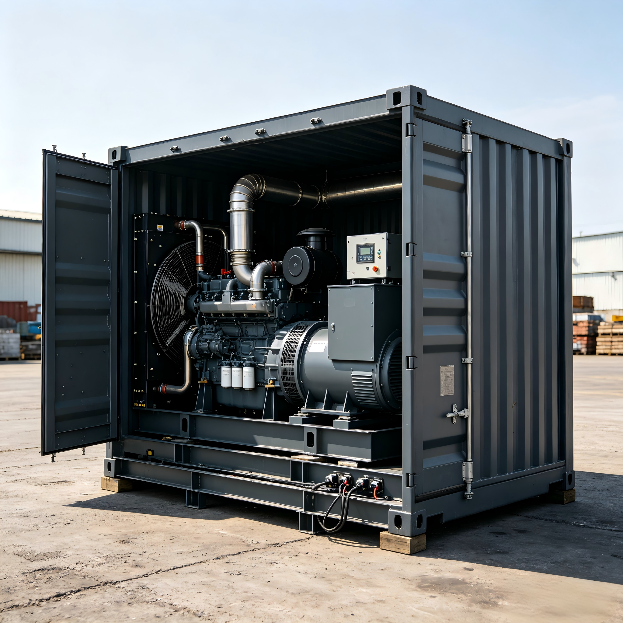 10ft Container Dustproof Containerized Diesel Generator set