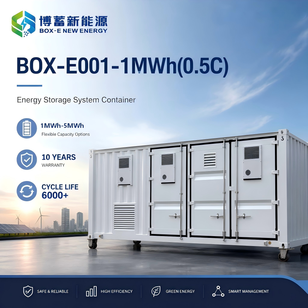 Lithium Battery Energy Storage Container System 1MWh Solar Lifepo4 All in One Bess