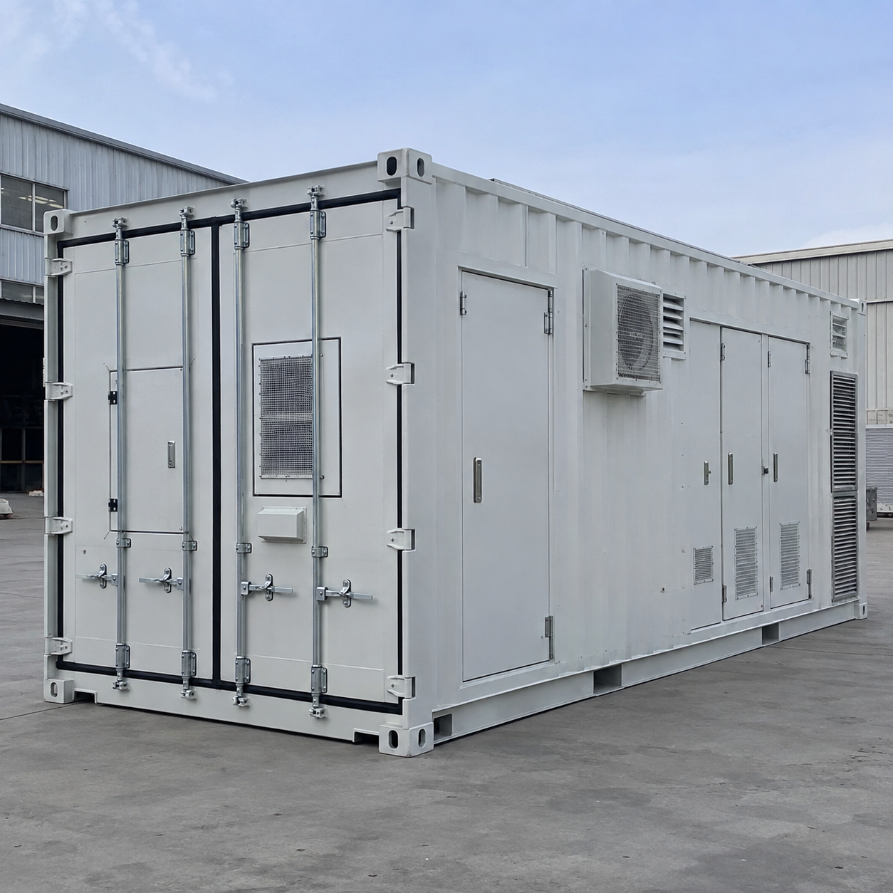 Air cooling Container 20ft High protection Energy Storage System Container Shell