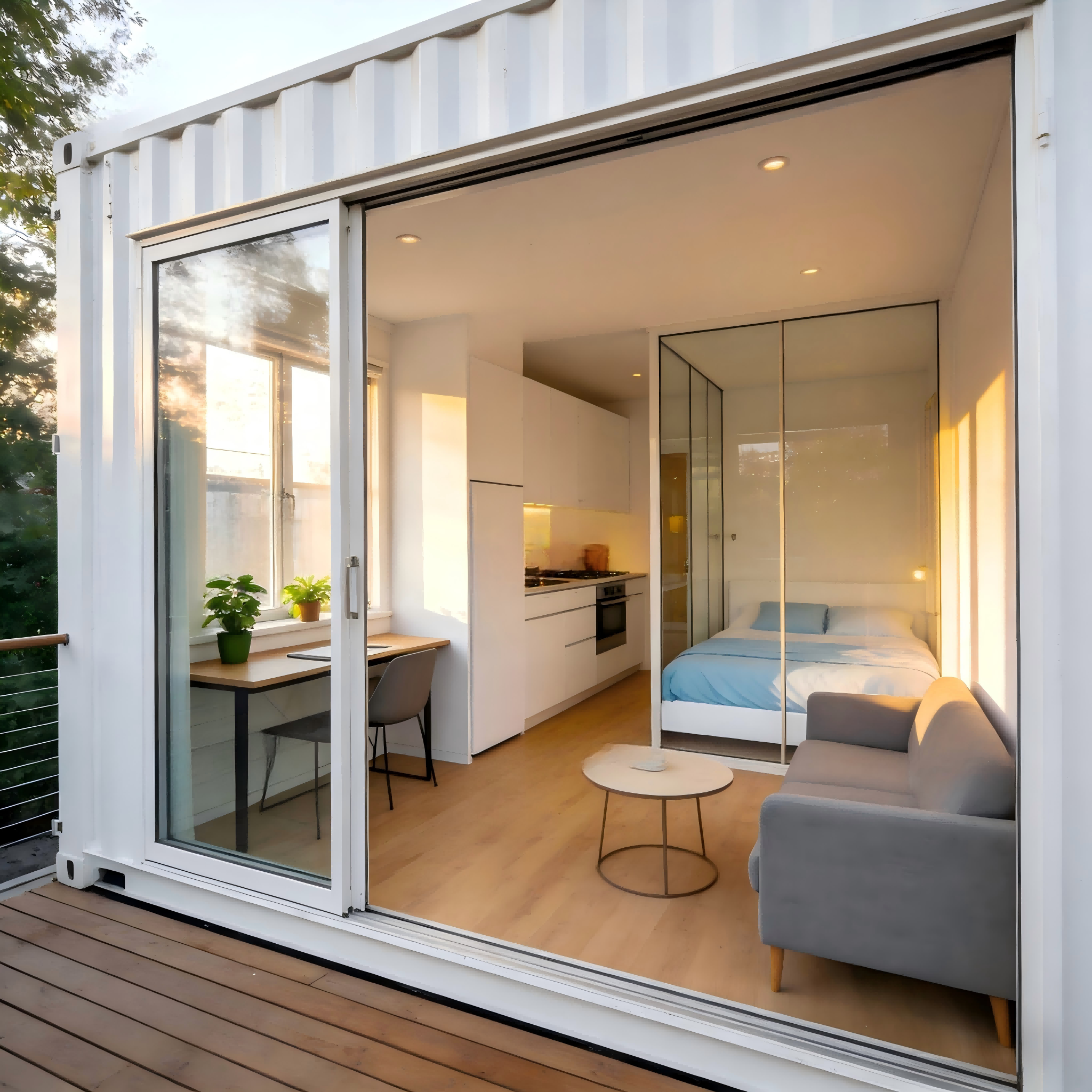 Prefabricated house for  Studio Apartment 